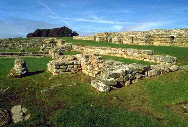 A view of Hadrian's wall